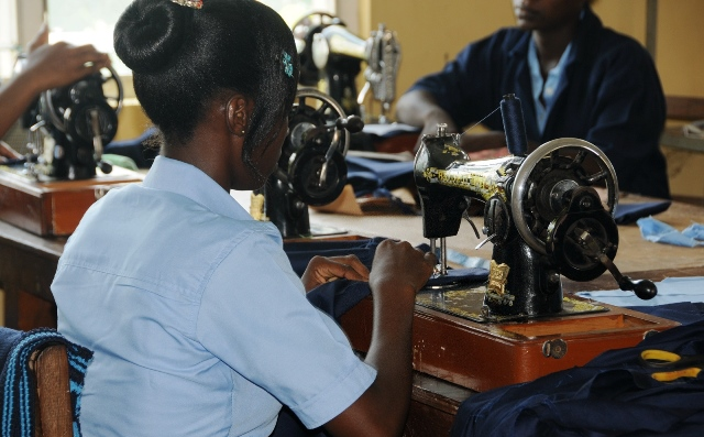 Dressmaking is one positive area for youth empowerment Dressmaking is one positive area for youth empowerment